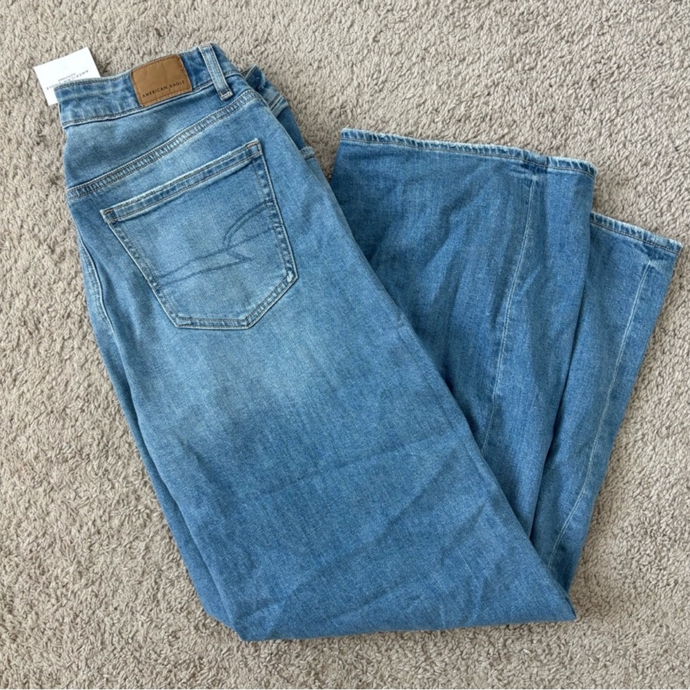 American Eagle Outfitters Light Blue Straight Jeans